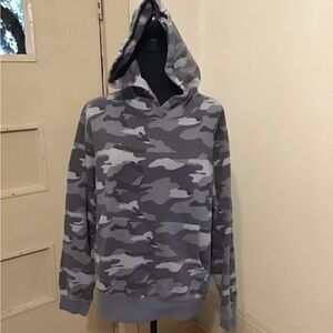 Reflex Men's Camouflage Hoodie - Gray Tones